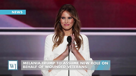 Melania Trump To Assume New Role On Behalf Of Wounded Veterans