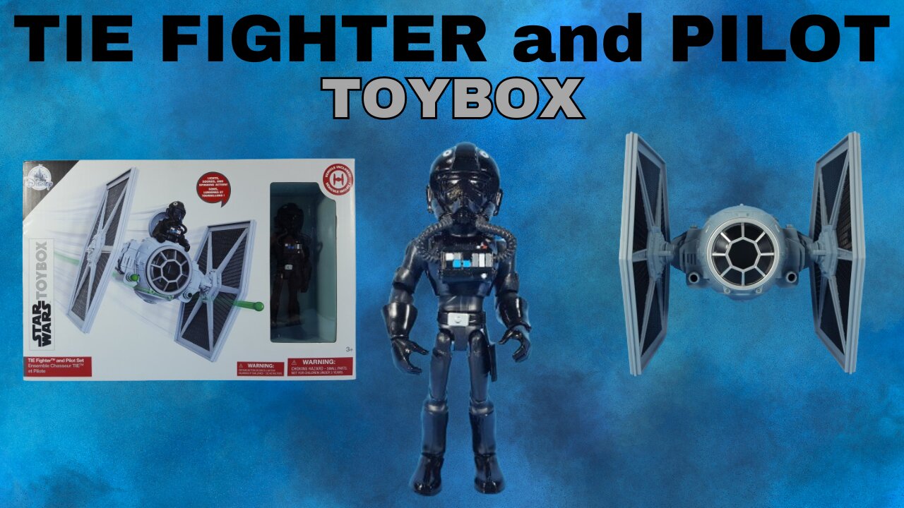 Star Wars TIE Fighter and Pilot Set Toybox