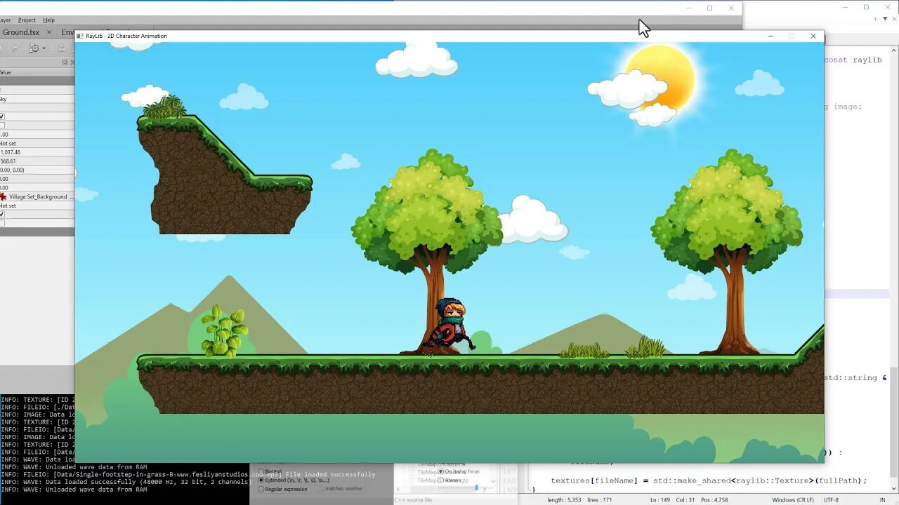 RayLib 2D Challenge - Part 6 - Displaying Tile Map Worlds