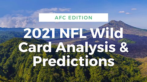 AFC Wild Card Picks