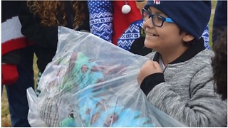 Boy With Brain Cancer Gets Surprise Visit From Santa