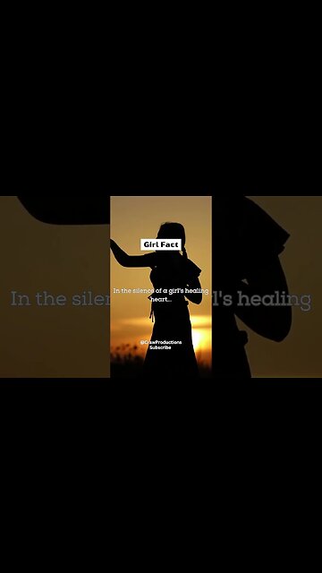 In the silence of a girl's healing heart... #relationshipadvice #shorts