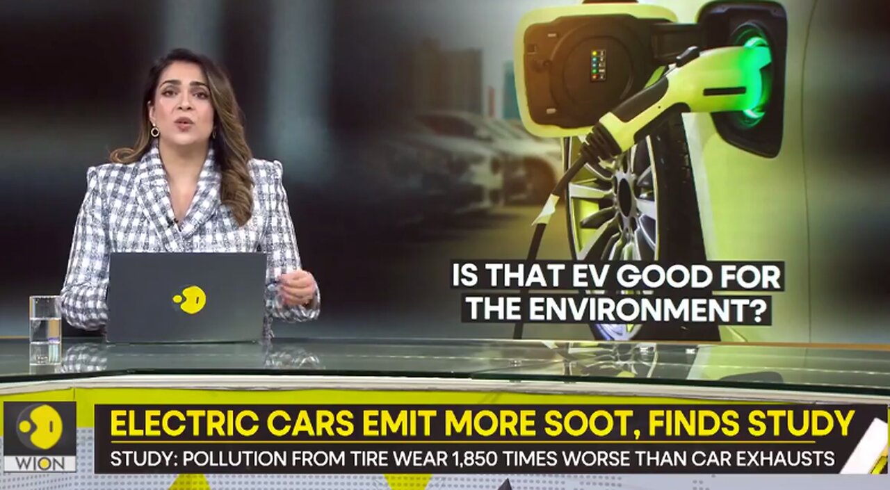 Electric cars emit 1850 times more toxic substances than gasoline exhaust!