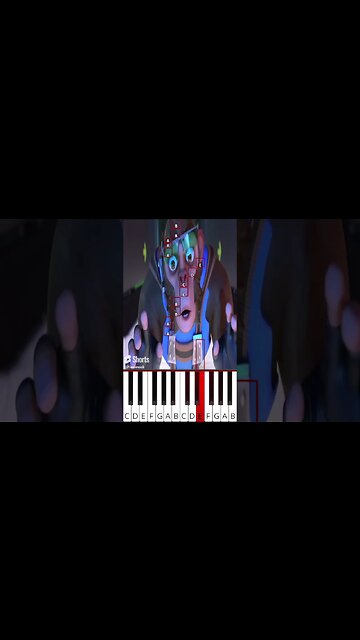 Chinese Monkey Lore 25 (Age of Apes) - Octave Piano Tutorial