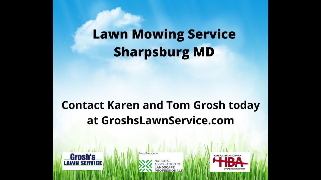 Lawn Mowing Service Sharpsburg MD Washington County Maryland