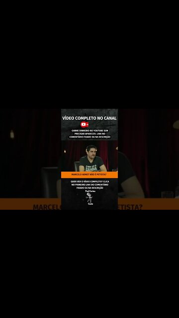 MARCELO ADNET É OU NÃO PTISTA? #shorts #marceloadnet #pt #lula #psol #bolsonaro