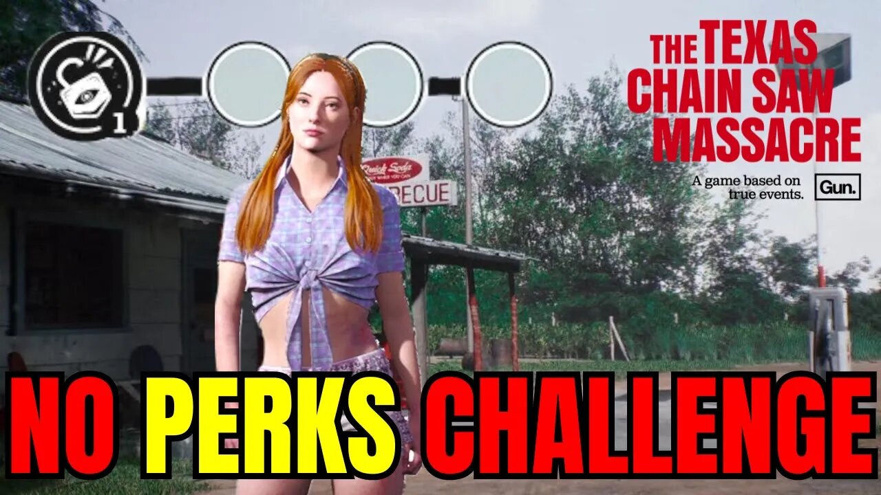 CRAZY No Perks Challenge | Connie Gameplay | Texas Chain Saw Massacre