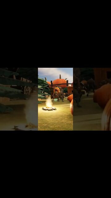 Frozen Zombie Pumpkin Fire #halloween2022 #halloween #pumpkin