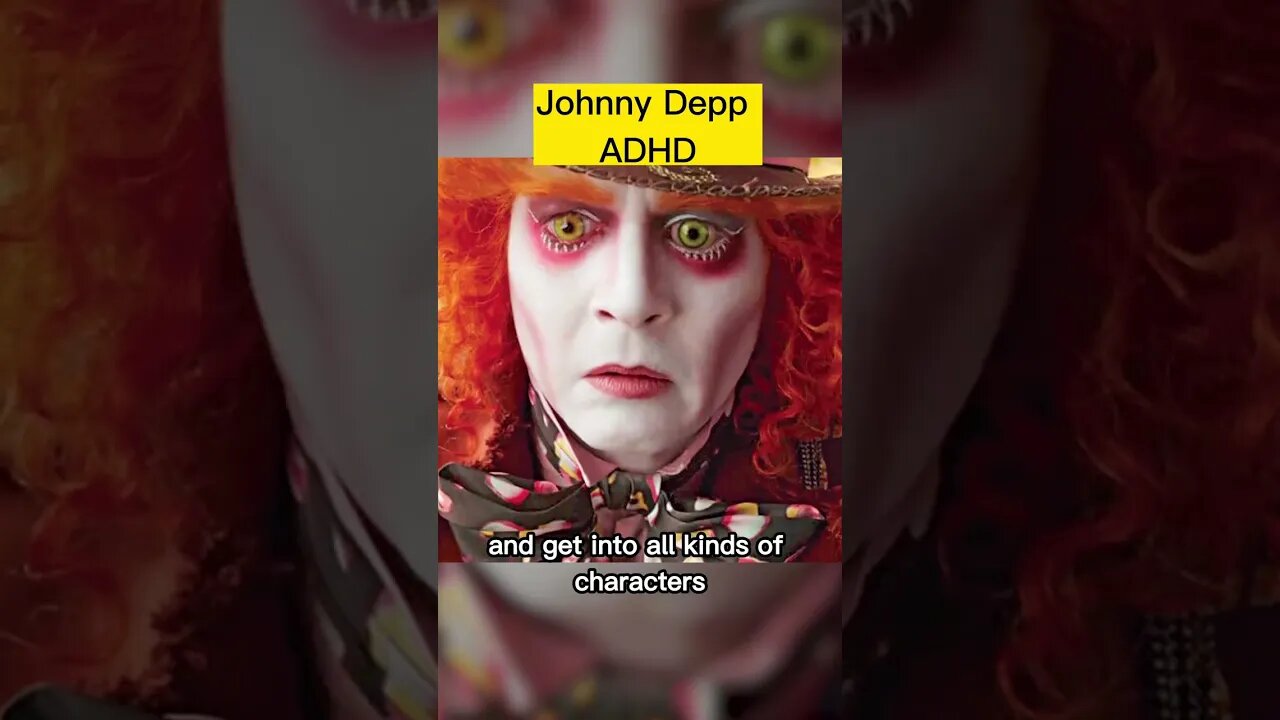 Johnny Depp ADHD @TheAspieWorld #autism #shorts #actuallyautistic