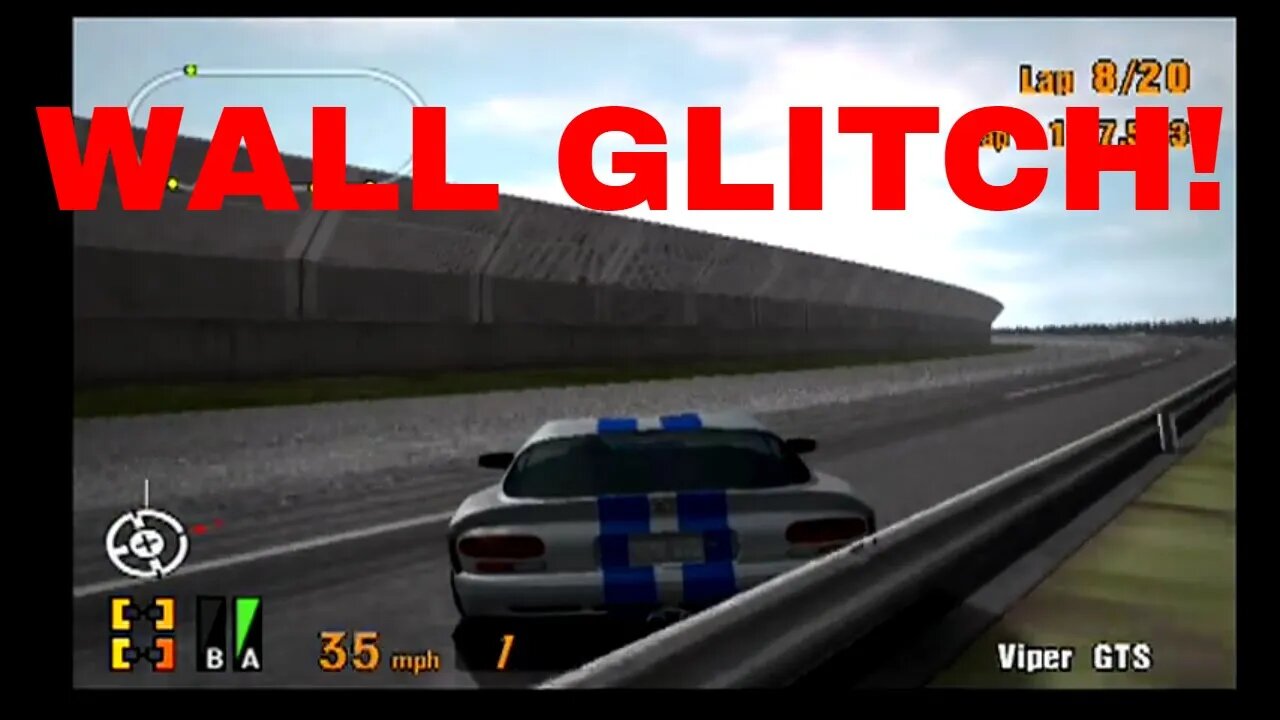 Gran Turismo 3 Like the Wind! 475,000 VIEWS! THANK YOU SO MUCH! Wall Glitch with the Viper GTS