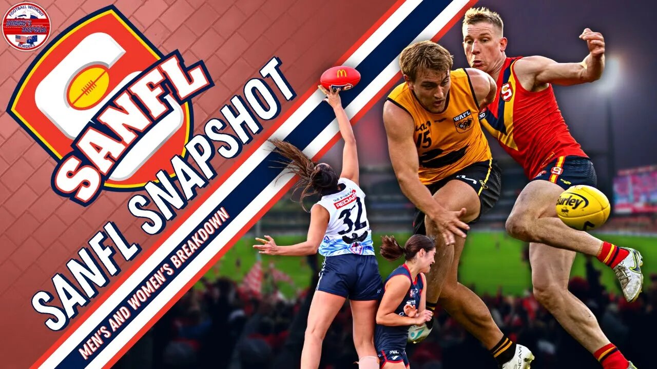 SANFL Snapshot 3: Men's and Women's Breakdown