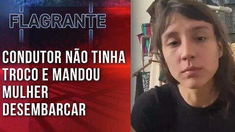 Passageira discute e cospe em motorista de aplicativo I FLAGRANTE JP