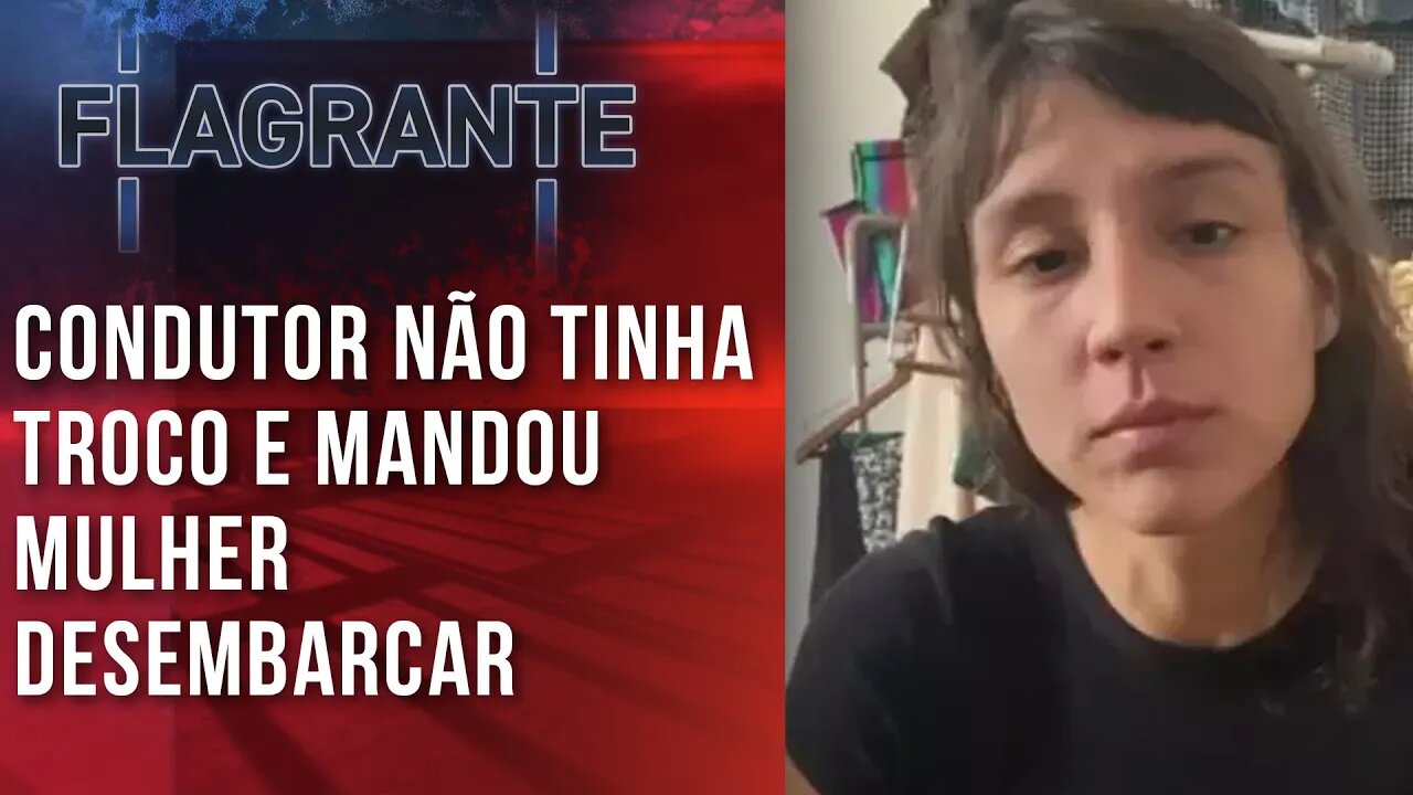 Passageira discute e cospe em motorista de aplicativo I FLAGRANTE JP