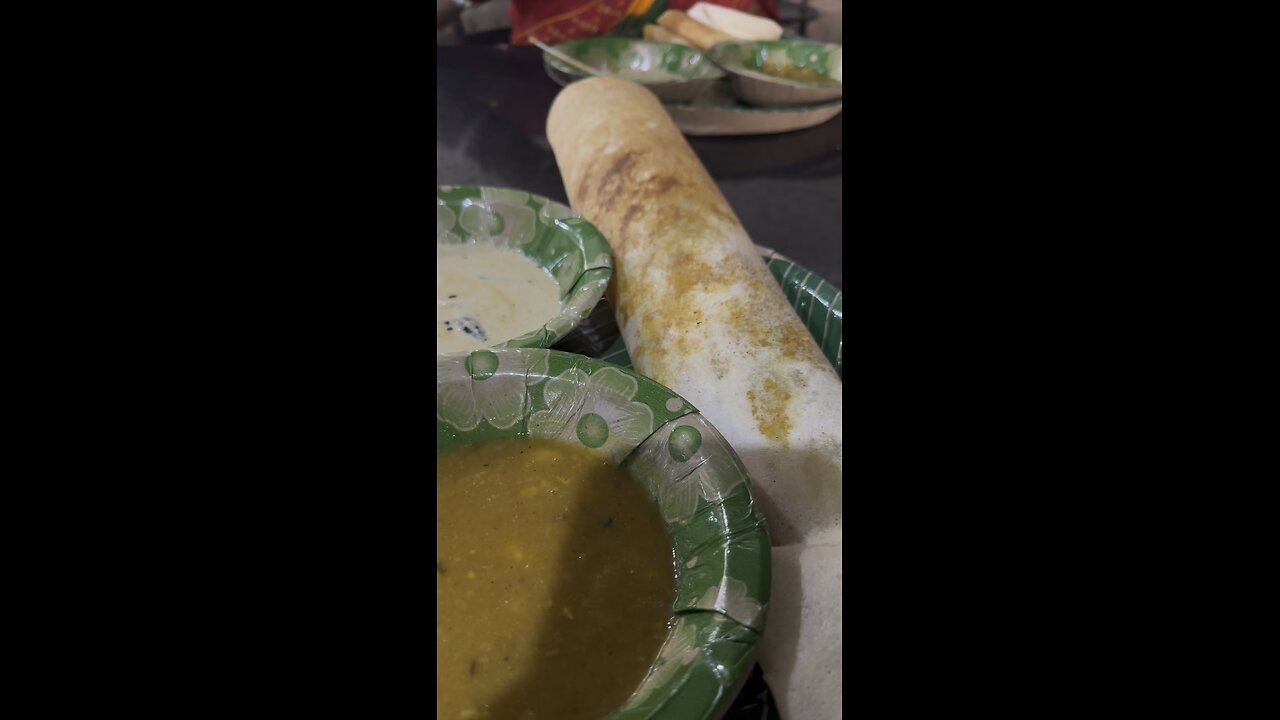 Dhosa | Indian Food | Enjoying with Mom