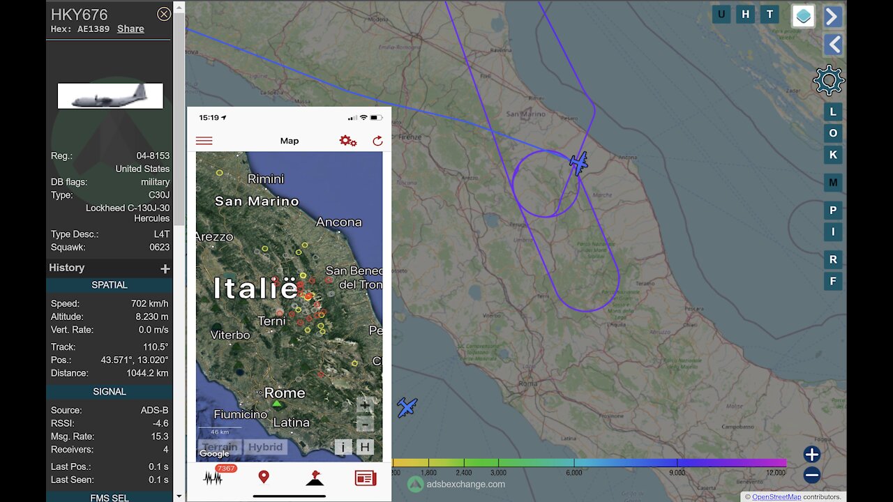 MILITARY FLIGHTS AND EARTHQUAKES LINKED? - THIS BLEW MY MIND!