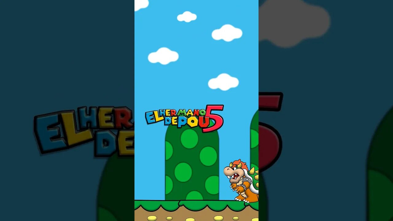 Introducción (titulos ) El Hermano De Pou 5 #animación #goomba #mariobros #mohopro #pou #bowser