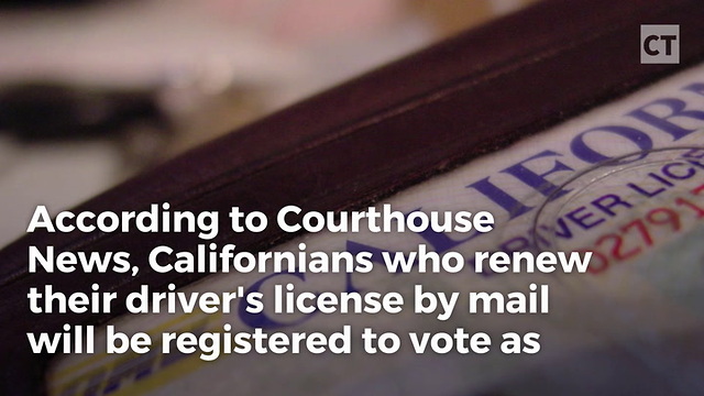 Illegals Could Get to Vote Under Cali Program