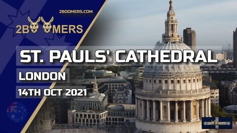 ST. PAUL'S CATHEDRAL, LONDON - 14TH OCTOBER 2021