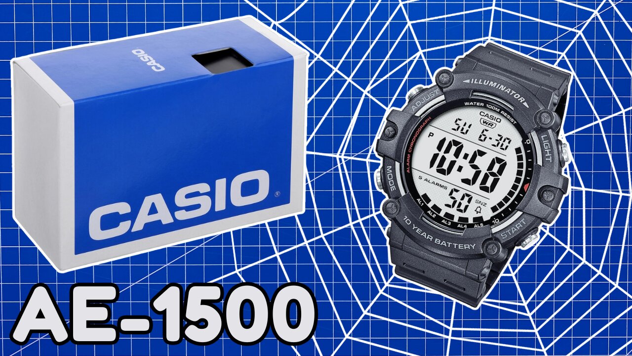 ⌚ I waited 1 YEAR to Unbox this HEFTY Casio 🤩🎁