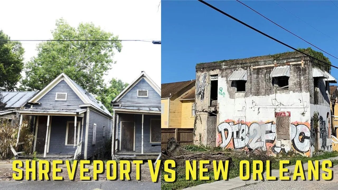 SHREVEPORT HOODS VS NEW ORLEANS WORST HOODS COMPARISON