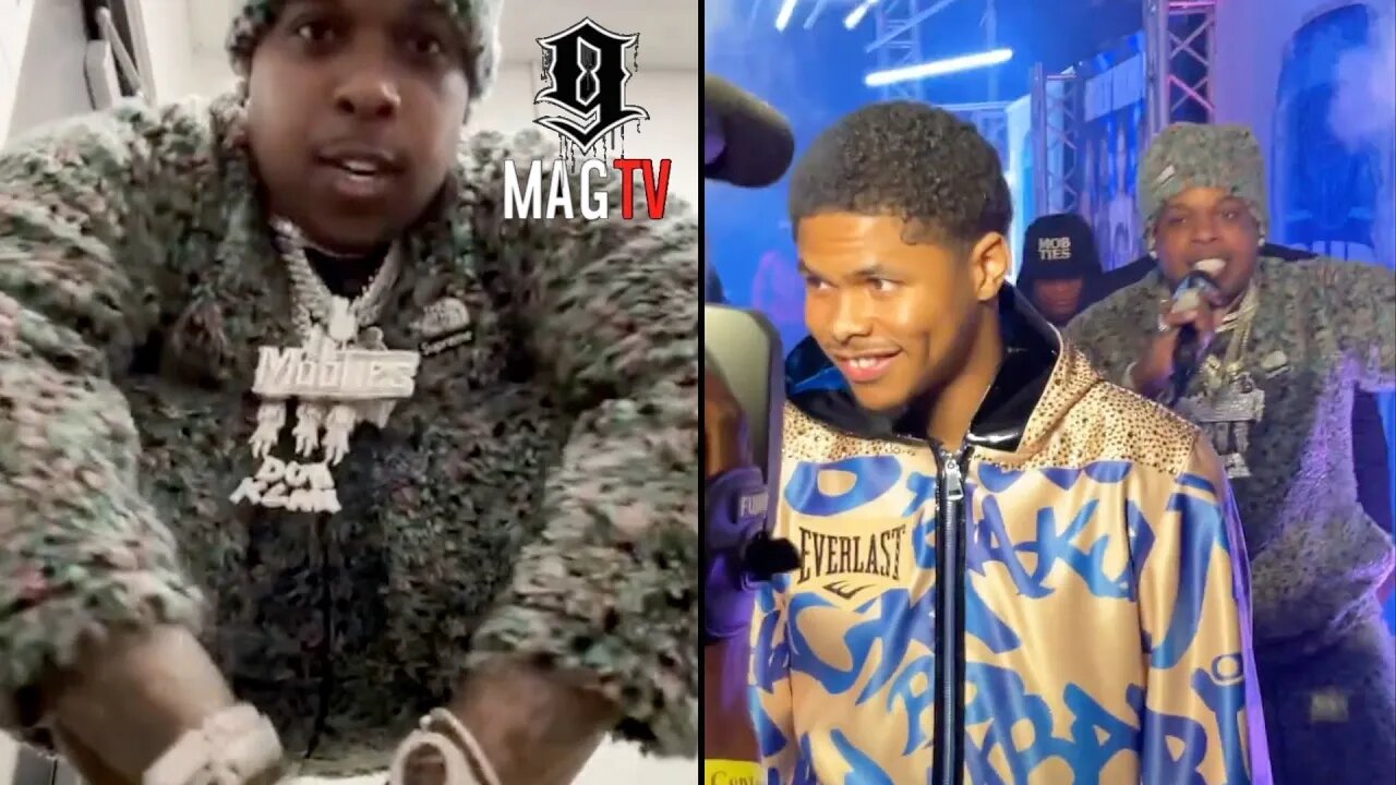 Finesse2Tymes Pops Off Wit $1M In Jewelry Before Walking Out Boxer Shakur Stevenson! 💎