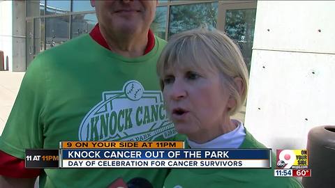 Knock Cancer Out of The Park recognizes everyone touched by the diseaase