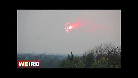 Super clear footage of UFO caught on camera