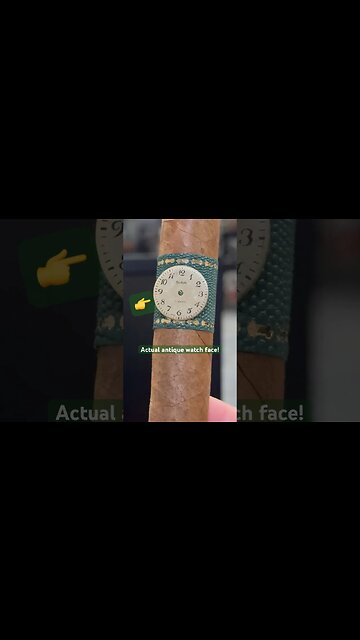 The most unique cigar ever? #cigar #cigars #luxury