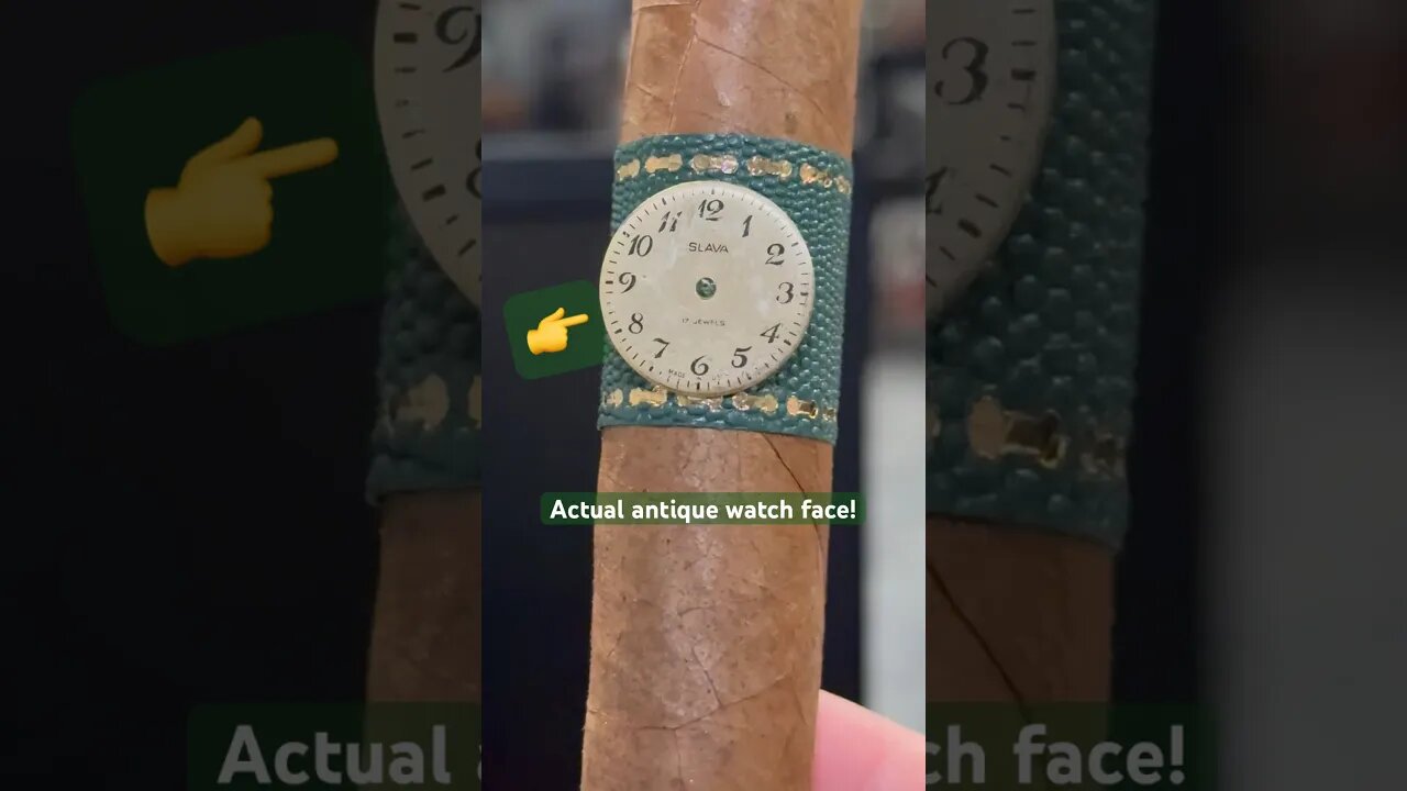 The most unique cigar ever? #cigar #cigars #luxury