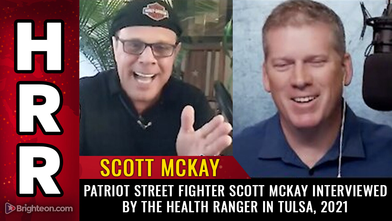 Patriot Street Fighter Scott McKay interviewed by the Health Ranger in Tulsa, 2021