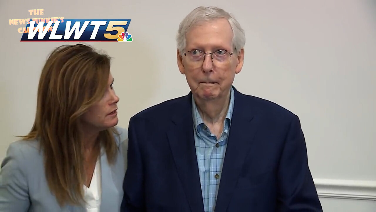 Term Limits Alert: Mitch McConnell freezes again while speaking.