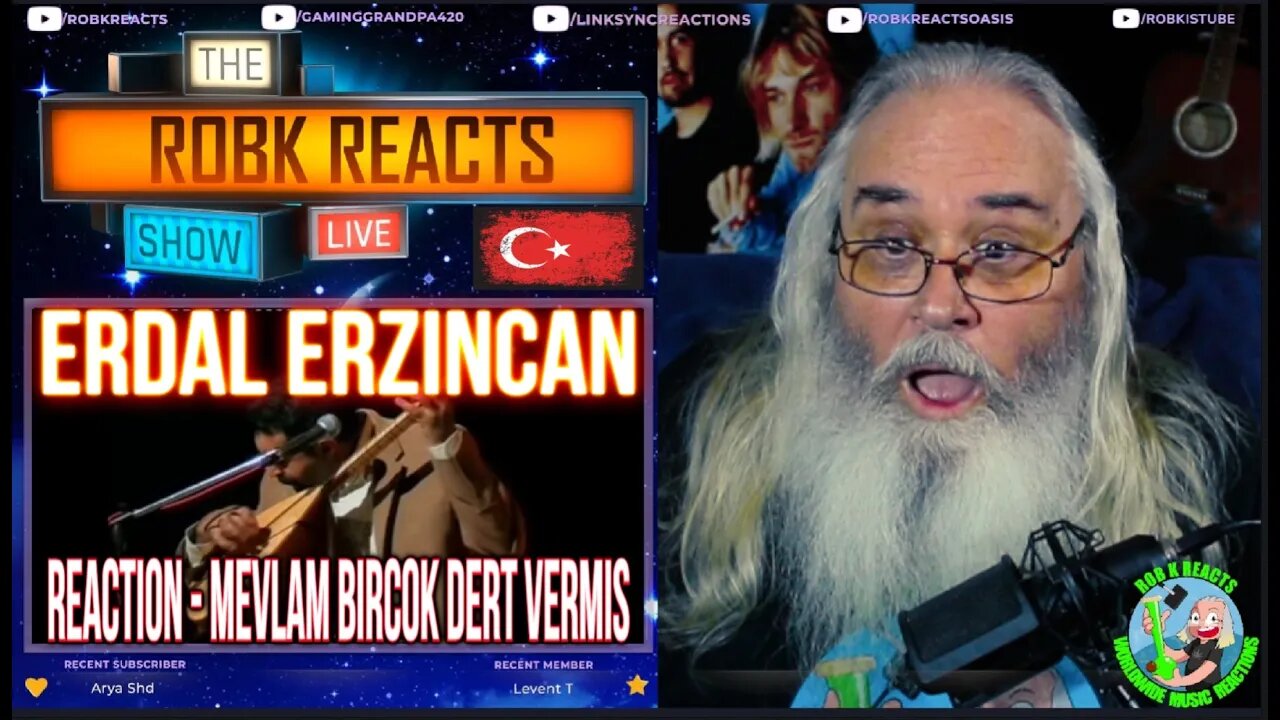 Erdal Erzincan Reaction - Mevlam Bircok Dert Vermis - First Time Hearing