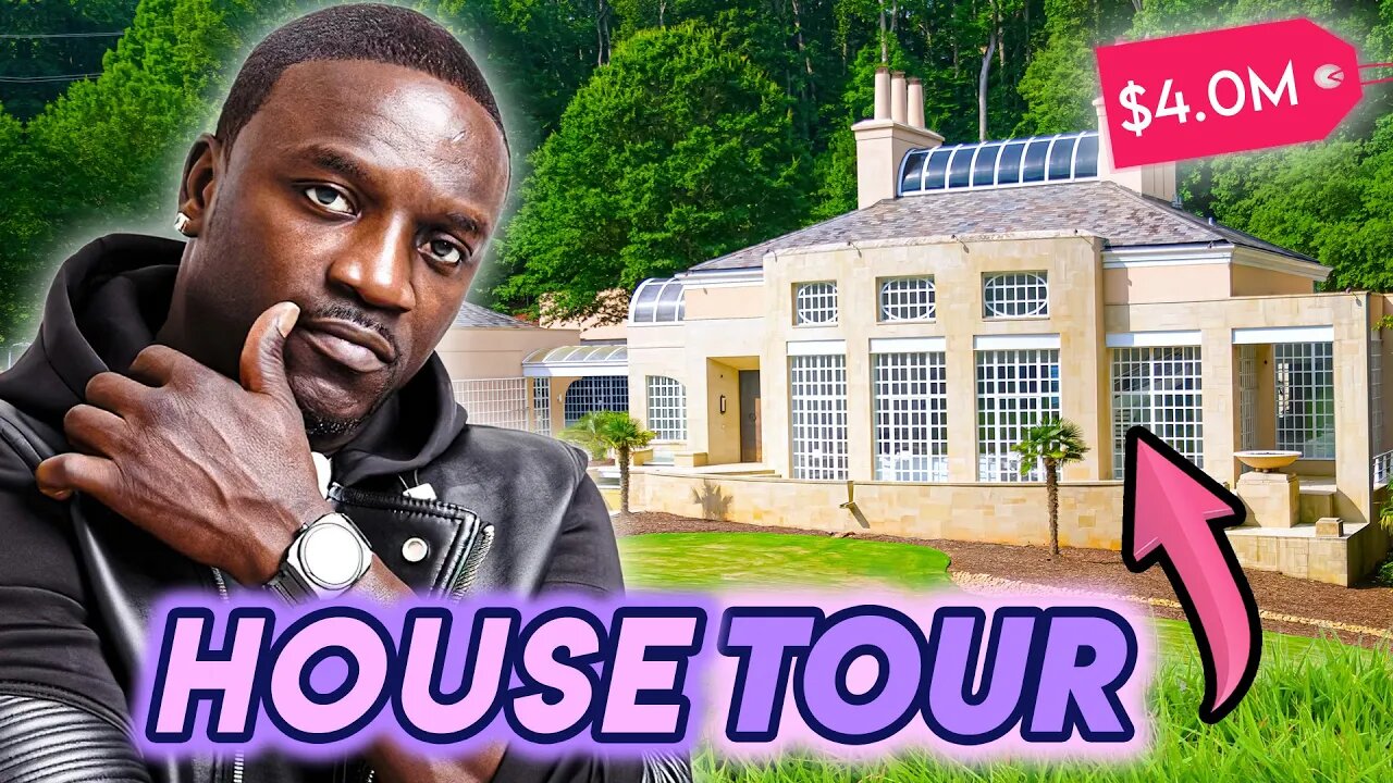 Akon | House Tour | His $4.2 Million Atlanta Mansions & More