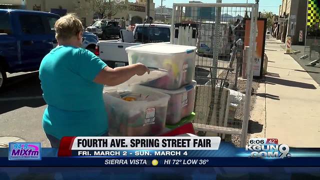 Fourth Avenue Spring Street Fair is this weekend