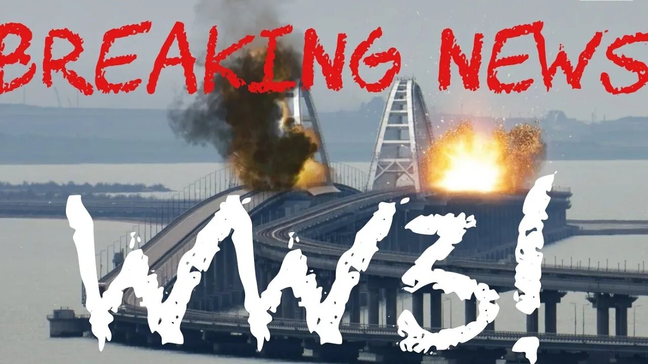 BREAKING NEWS: Massive explosion cripples Crimea's Kerch bridge, Russian officials say
