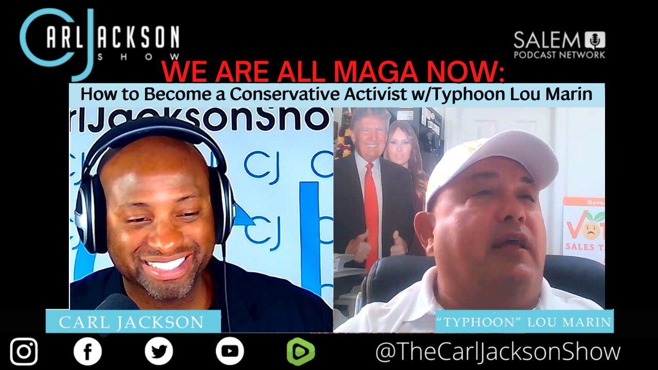 WE ARE ALL MAGA NOW: How to Become a Conservative Activist w/Typhoon Lou Marin