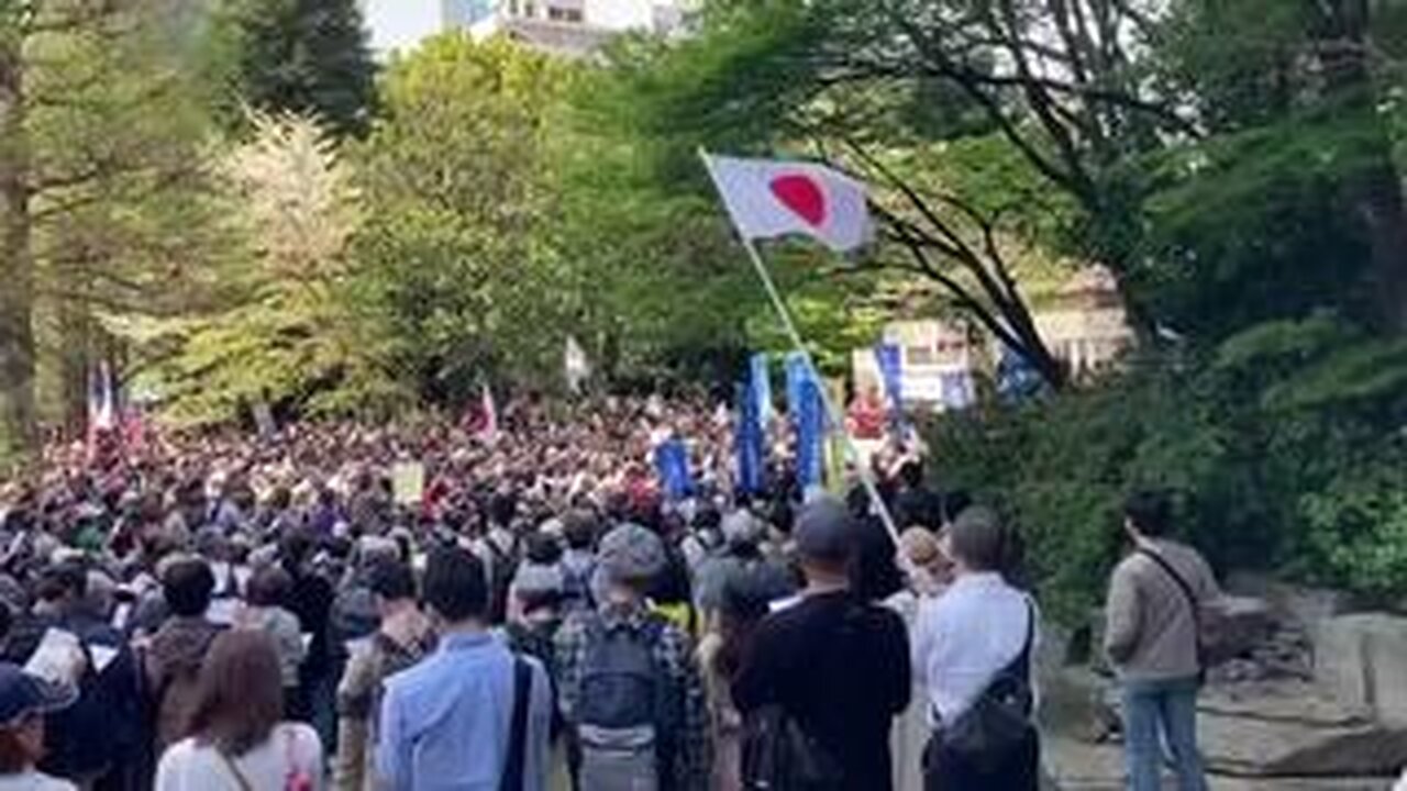 Thousands Attend Demonstration Against WHO & New World Order Across Multiple Locations In Japan!