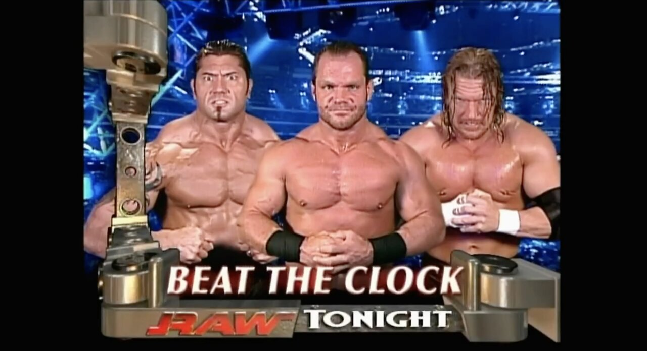 Triple H vs ??? - Beat The Clock Challenge (Full Match)