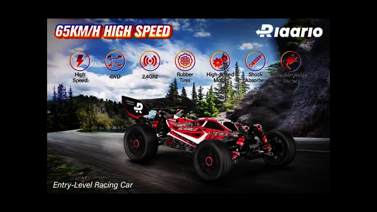 RLAARLO Rc Cars 114 Remote Control Car 65 KMH Speed 4x4 Hobby Off Road Monster #shorts