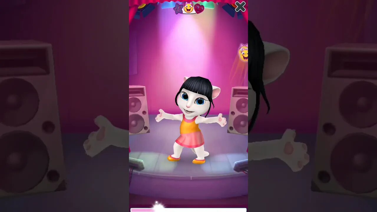 😂🤩Cutie Angela Is Dancing💃 #515 | My Talking Angela 2 | #shorts #funwithangela 🤣😂