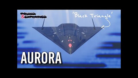 This plane doesnt exist Aurora Top Secret Spy Plane SR91