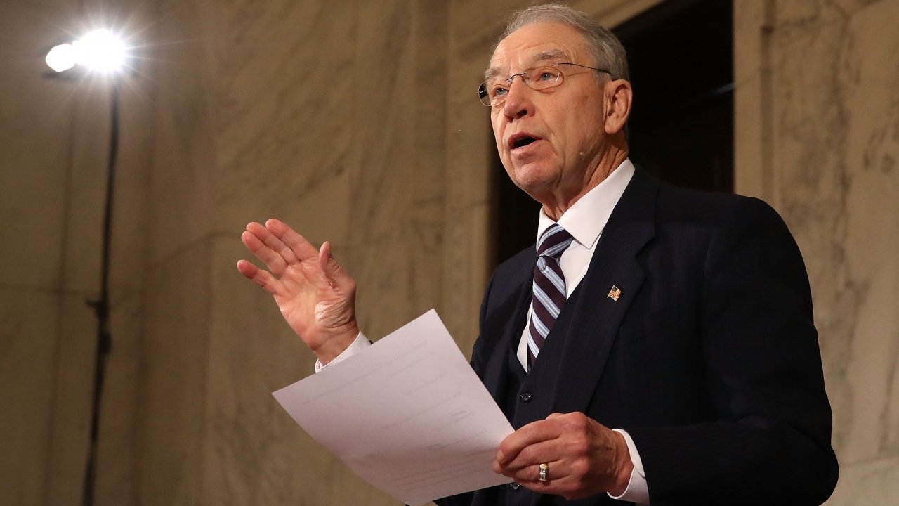 Sen. Grassley Paves Way For Sen. Graham To Lead Judiciary Panel