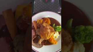 Ocean Village Restaurants Gibraltar Bruno’s Sunday Roast #shorts