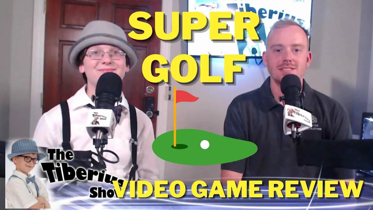 Super Golf Video Game Review- Roblox- The Tiberius Show