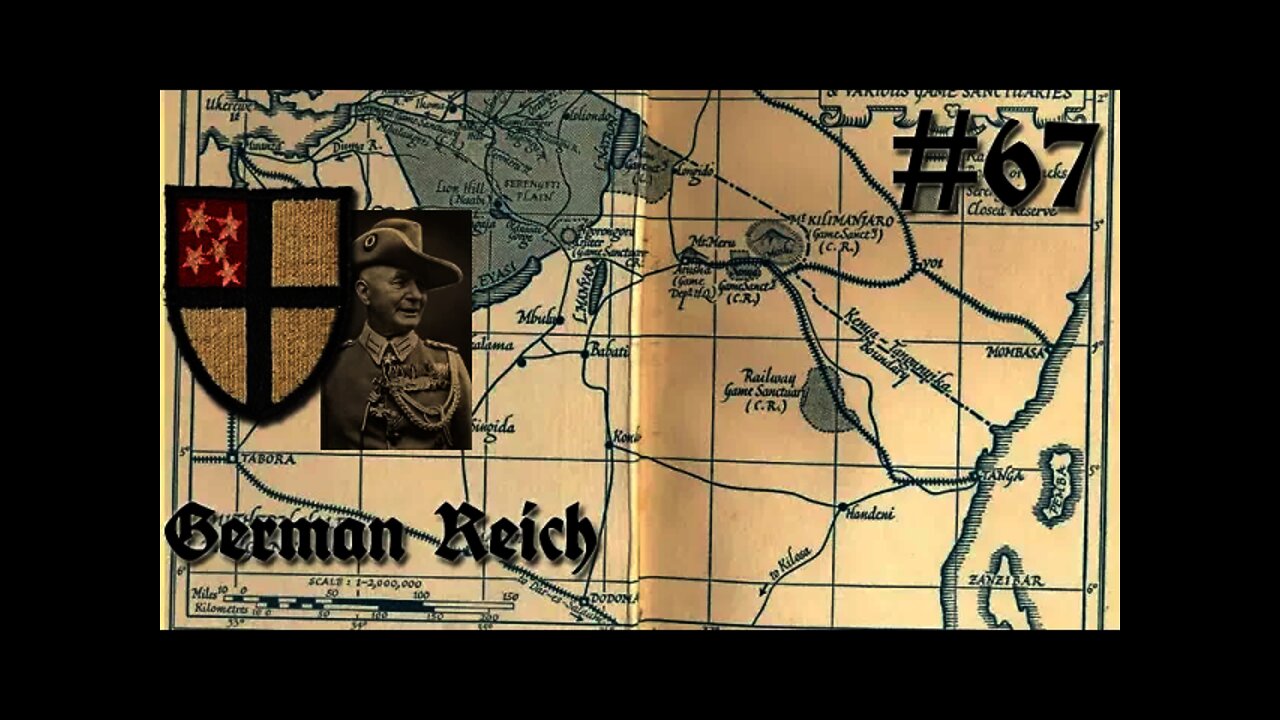 Hearts of Iron 3: Black ICE 8.6 - 67 (Germany) Tanganyika!