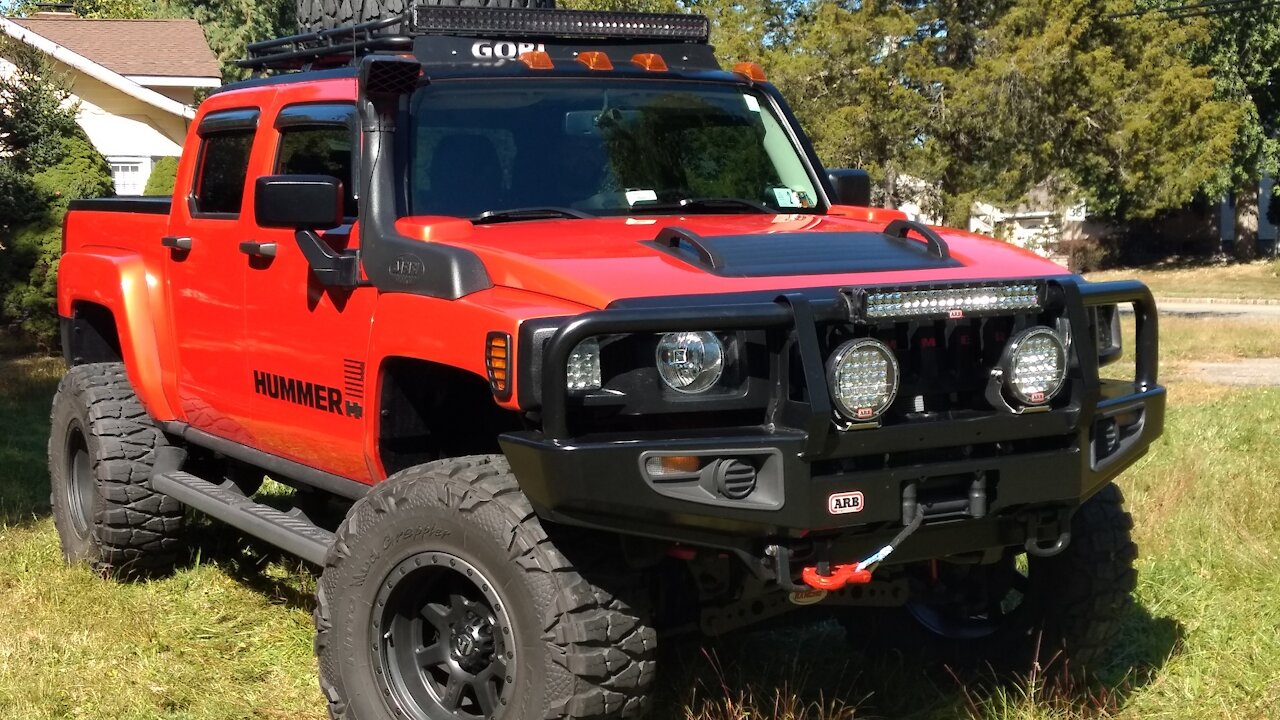 HUMMER H3T ALPHA ADVENTURE BUILD / LIFTED