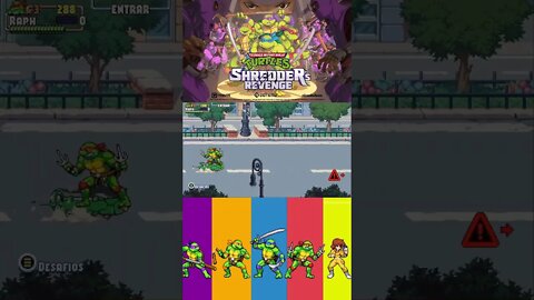 ✅TARTARUGAS NINJAS CORTES #13 - FASE 3