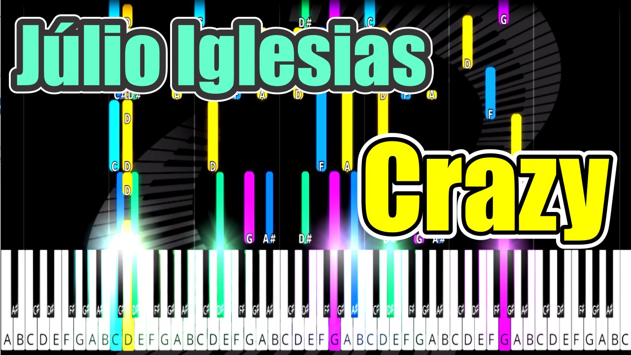 Crazy - Júlio Iglesias | PlayPiano