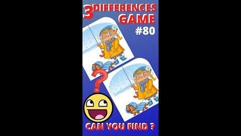 3 DIFFERENCES GAME | #80