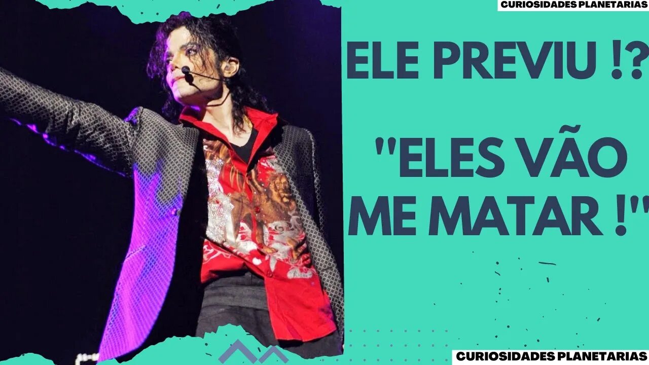 MICHAEL JACKSON PREVIU QUE IRIA MORRER EM SUA ÚLTIMA TURNE !? #curiosidades